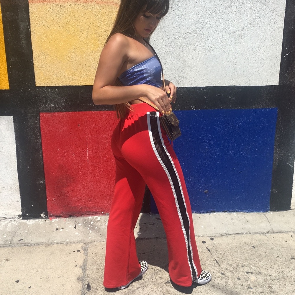 Red Long Pants - Picture 7 of 8